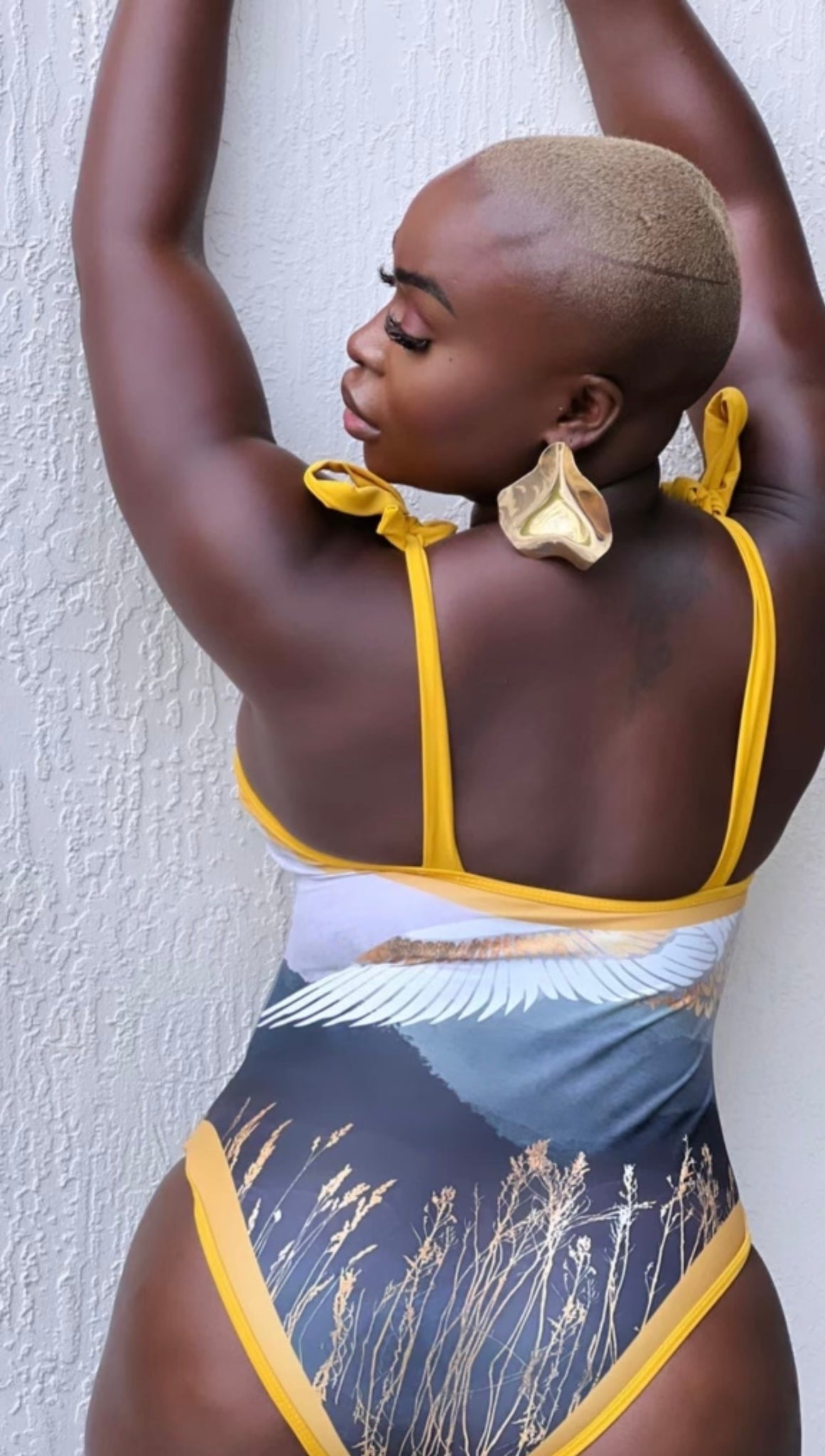 Birds of Paradise One Piece Swimsuit