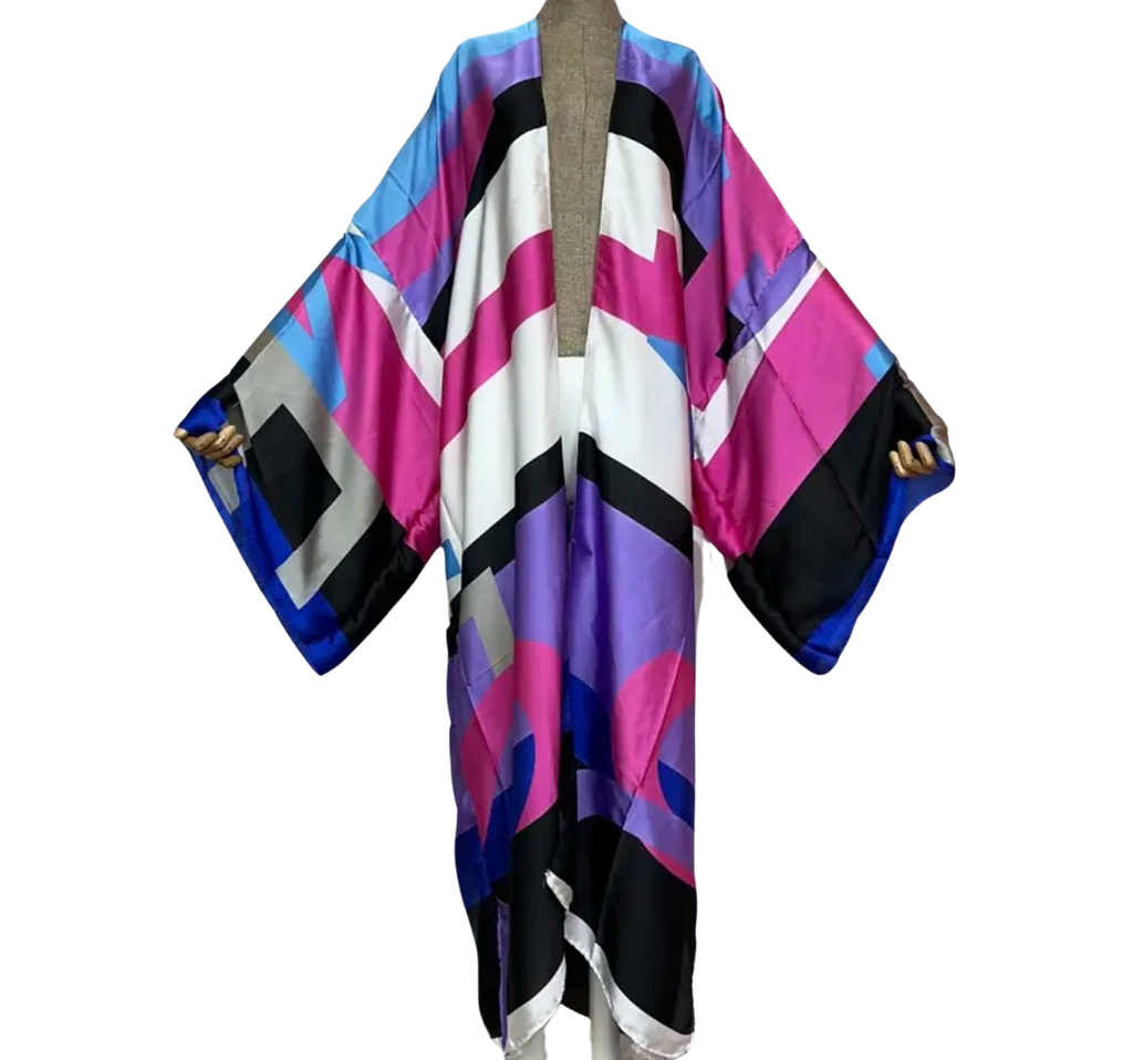 Color Purple Luxe Kimono Pre Order