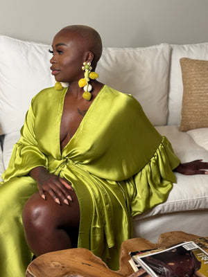 Lemon Zest Drop Earrings