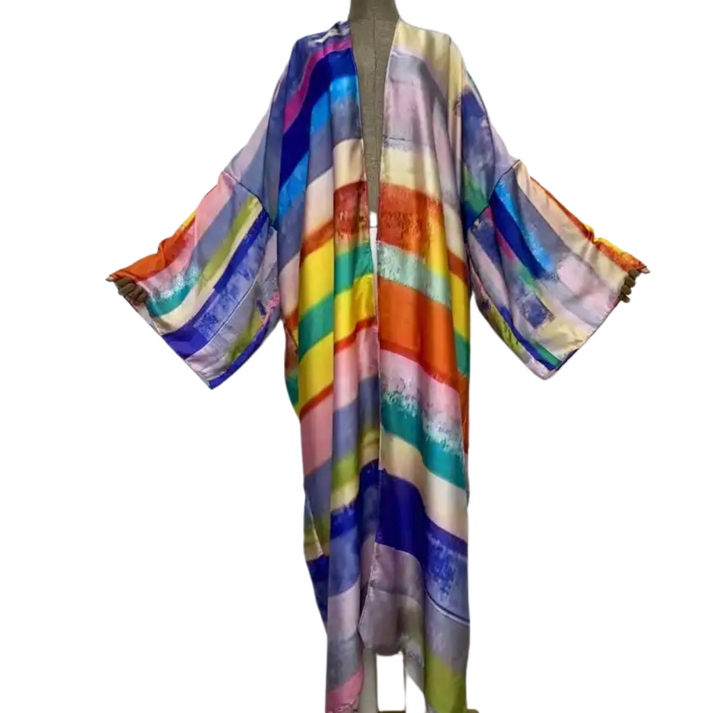Rainbow Paradise Luxe Kimono Pre Order