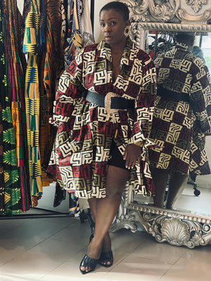 Tribe  African Jacket Dress